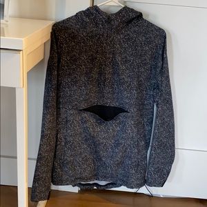 Outdoor voices hooded wind jacket